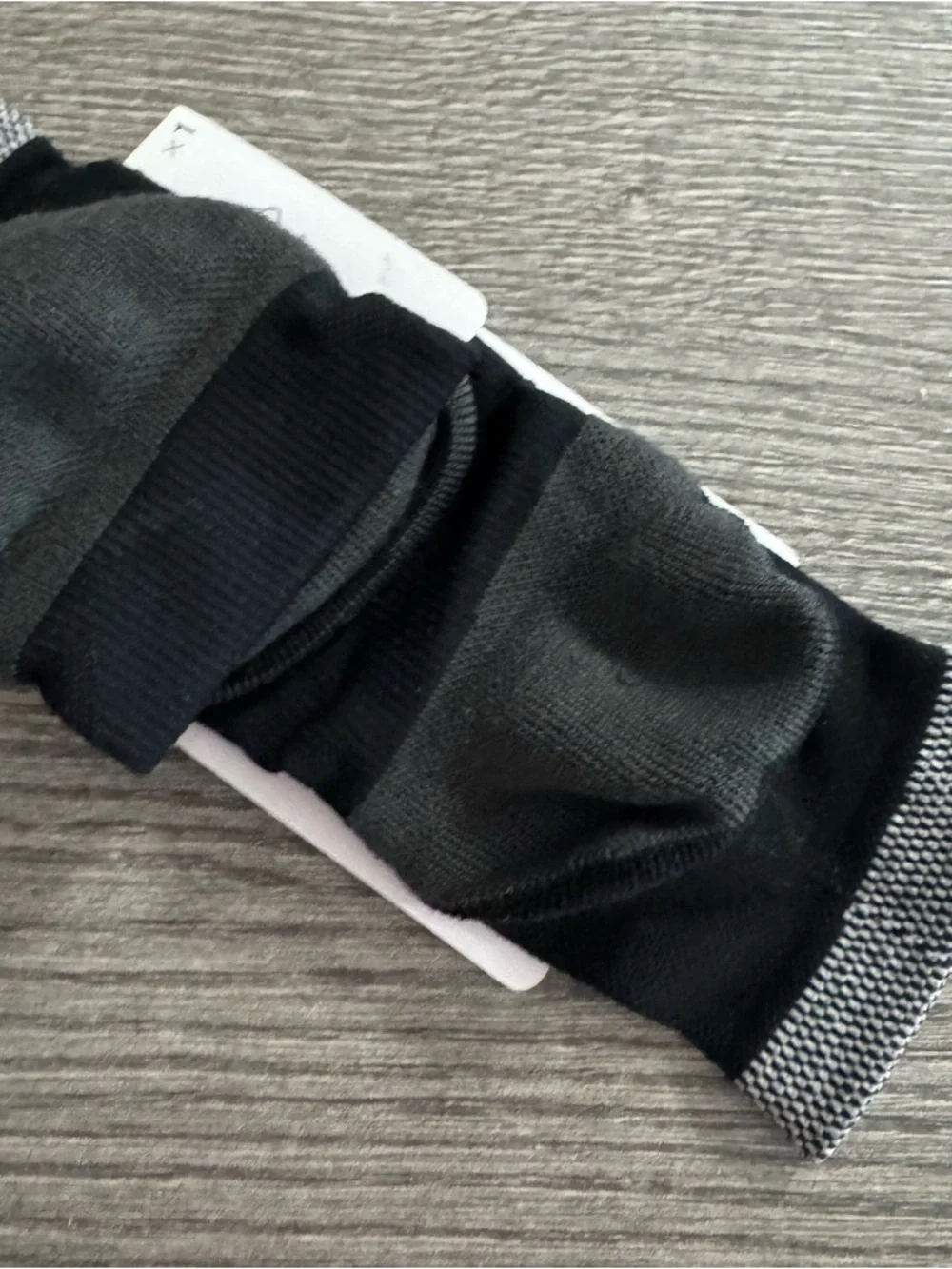 Nike Spark Running Ankle Socks Cushioned Black Sz M Men’s 8-9.5 Women’s 9.5-11